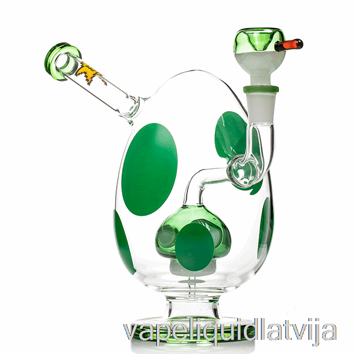 Hemper Spotted Egg Xl Bong Green Vape Liquid